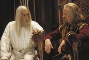 Gandalf y Theoden