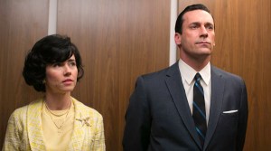 Mad Men_Don  y Silvia en el ascensor