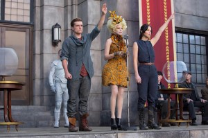 The Hunger Games: Catching Fire - Peeta, Effie & Katniss