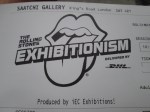 Londres Exhibionatism ticket