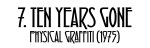 7. Ten Years&nbsp;Gone